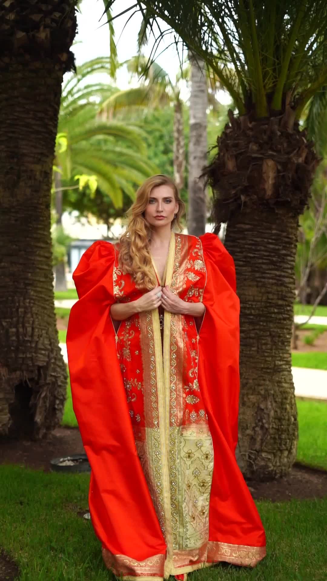 Création haute couture de la Maison Rkia Ait Blal